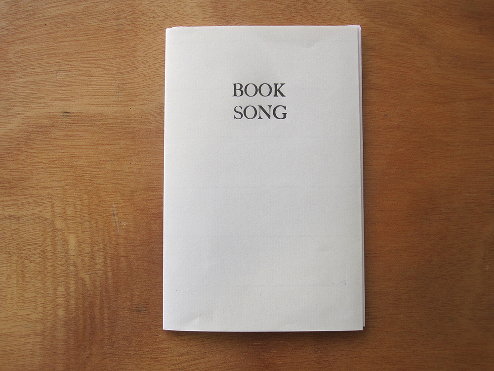 booksong artist book cover